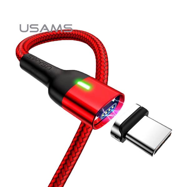 کابل تبدیل USB به USB Type-C یوسامز مدل US-SJ327 طول 1 متر